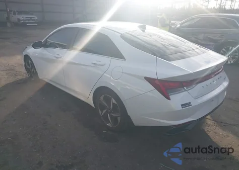 2021 Hyundai Elantra Limited z USA, uszkodzony, nr VIN 5NPLP4AG5MH040935